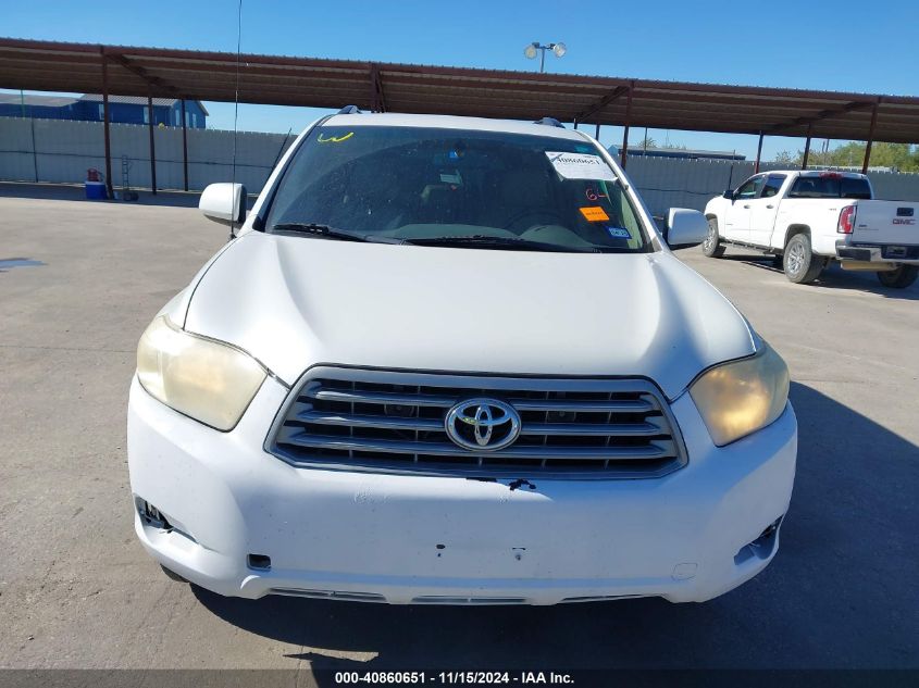 2009 Toyota Highlander VIN: JTEDS41AX92087140 Lot: 40860651