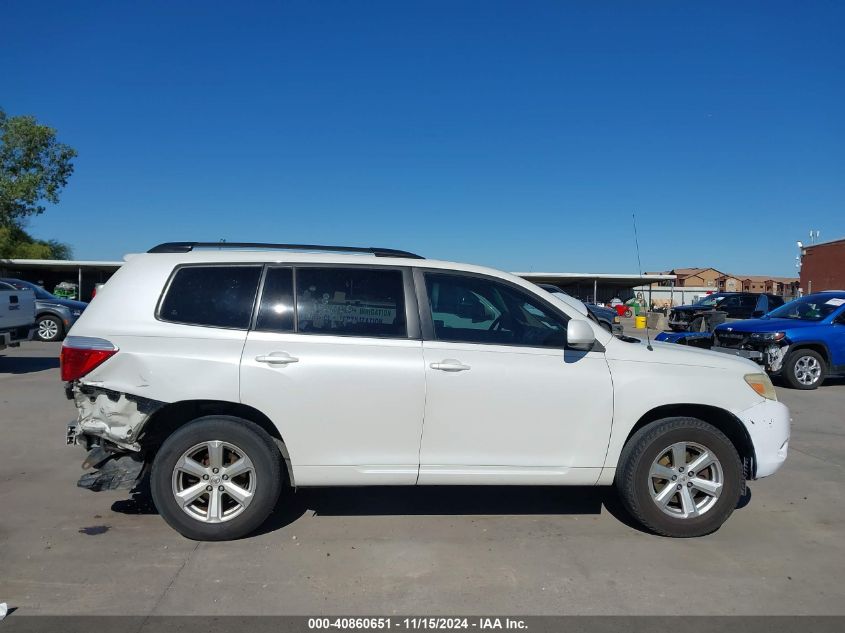 2009 Toyota Highlander VIN: JTEDS41AX92087140 Lot: 40860651