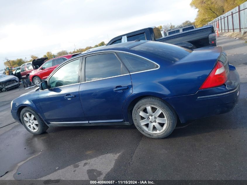 2007 Ford Five Hundred Sel VIN: 1FAHP24177G145220 Lot: 40860657