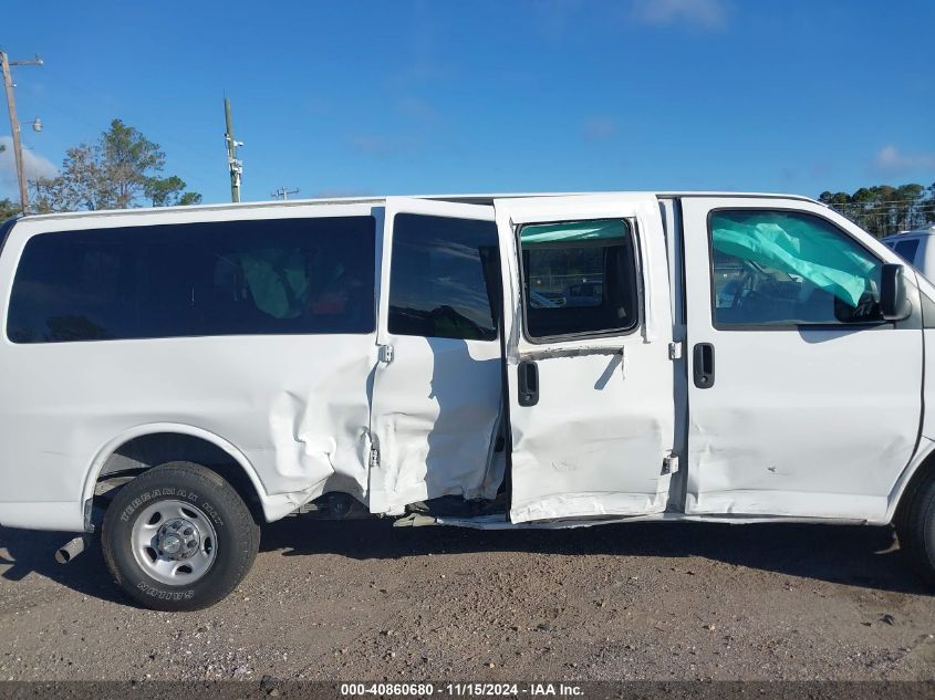 2020 Chevrolet Express Passenger Rwd 3500 Extended Wheelbase Lt VIN: 1GAZGPFG7L1246454 Lot: 40860680