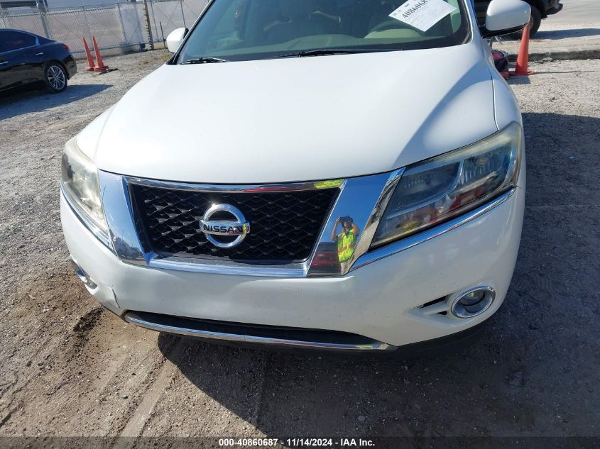 2013 Nissan Pathfinder Sl VIN: 5N1AR2MM8DC685884 Lot: 40860687