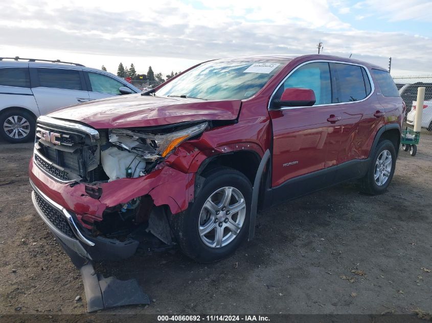 2019 GMC Acadia Sle-1 VIN: 1GKKNKLA1KZ137686 Lot: 40860692