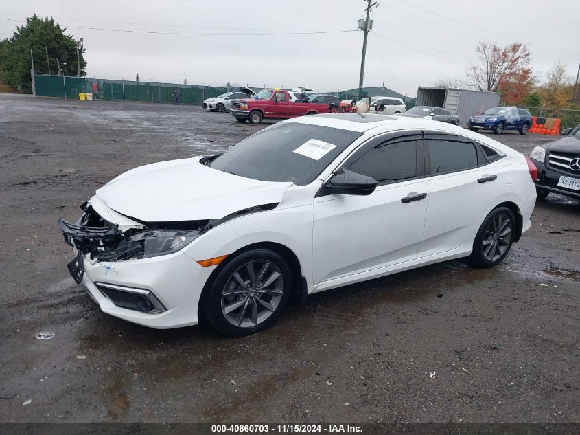 2019 Honda Civic Ex VIN: 19XFC1F30KE014404 Lot: 40860703