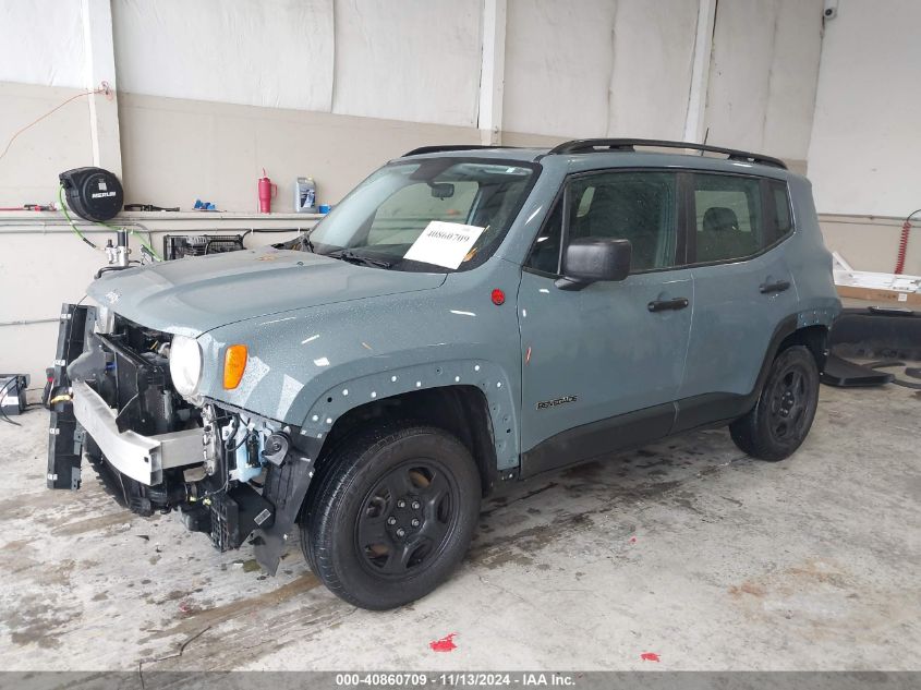 2017 Jeep Renegade Sport 4X4 VIN: ZACCJBAH7HPF37545 Lot: 40860709