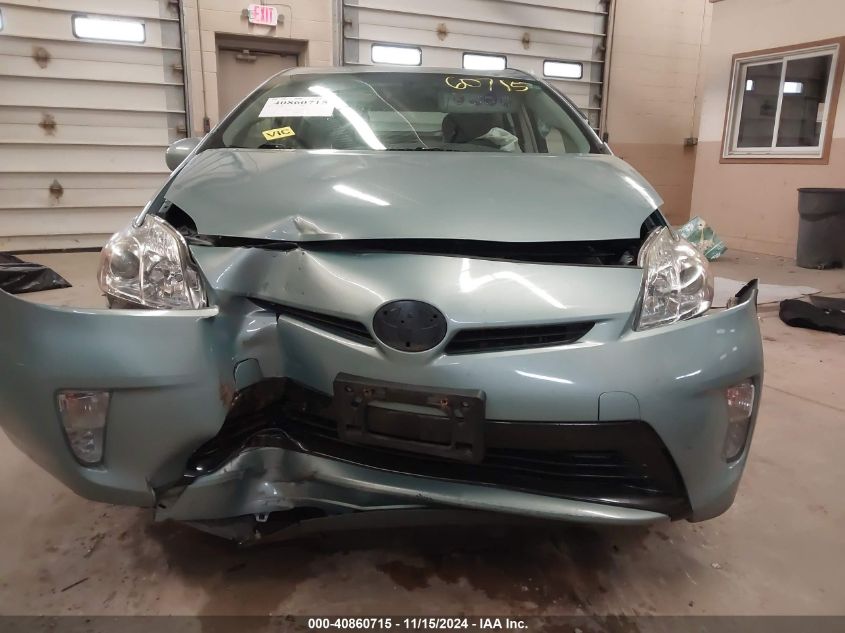 2014 Toyota Prius Two VIN: JTDKN3DU3E1839697 Lot: 40860715