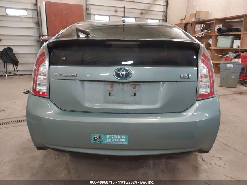 2014 Toyota Prius Two VIN: JTDKN3DU3E1839697 Lot: 40860715