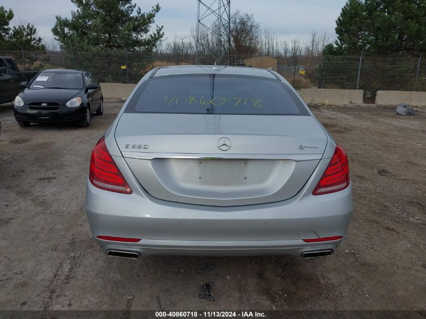 2014 Mercedes-Benz S 550 VIN: WDDUG8CB4EA046074 Lot: 40860718