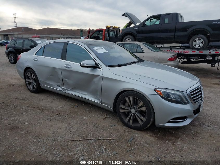 2014 Mercedes-Benz S 550 VIN: WDDUG8CB4EA046074 Lot: 40860718