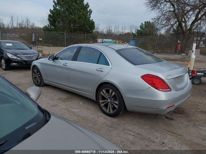 2014 Mercedes-Benz S 550 VIN: WDDUG8CB4EA046074 Lot: 40860718