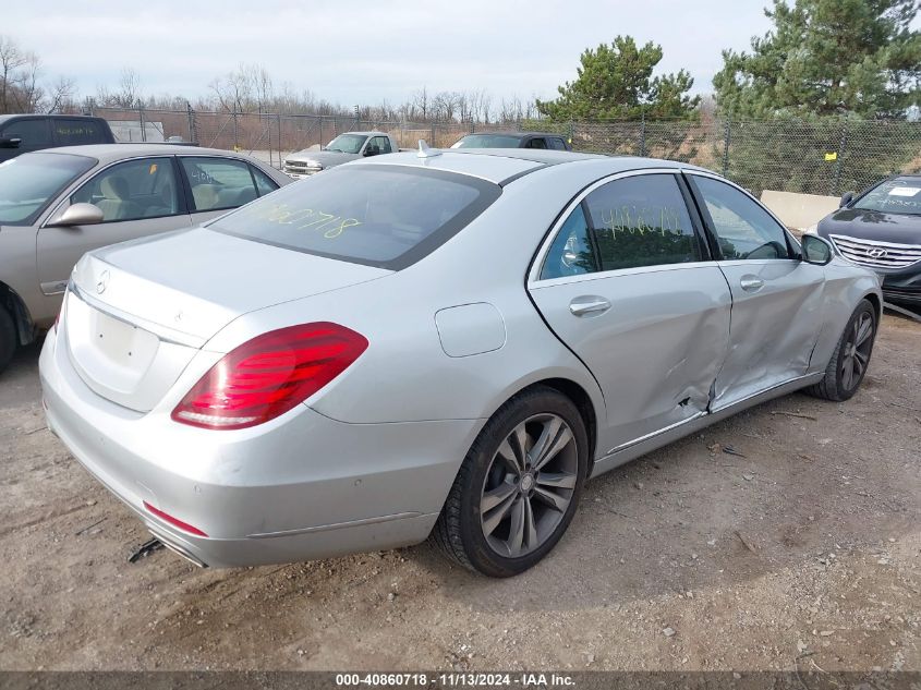 2014 Mercedes-Benz S 550 VIN: WDDUG8CB4EA046074 Lot: 40860718