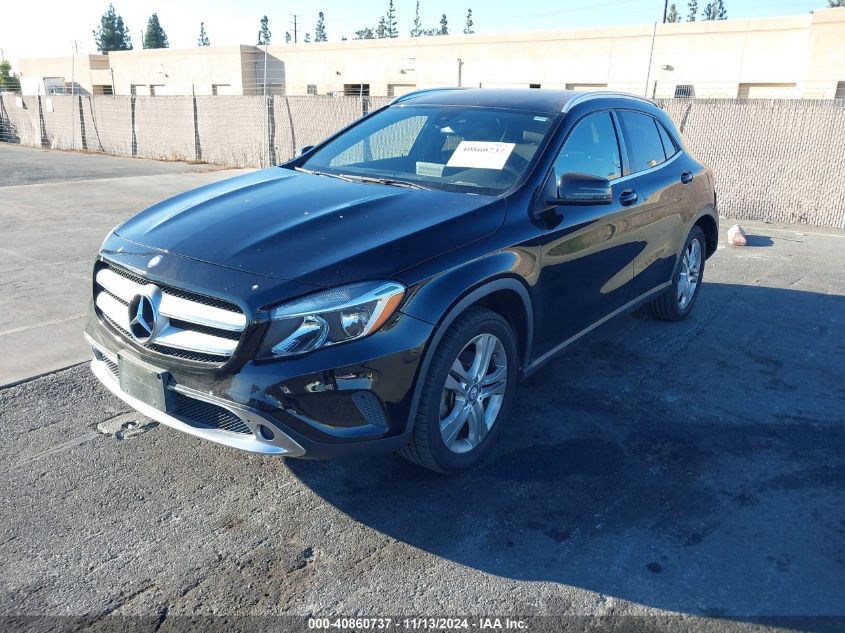 2017 Mercedes-Benz Gla 250 VIN: WDCTG4EB0HJ355583 Lot: 40860737