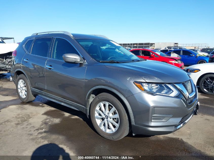 2017 Nissan Rogue Sv VIN: KNMAT2MT2HP607953 Lot: 40860744