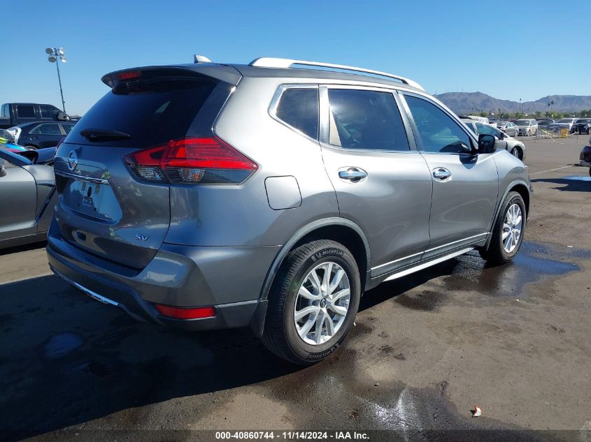 2017 Nissan Rogue Sv VIN: KNMAT2MT2HP607953 Lot: 40860744