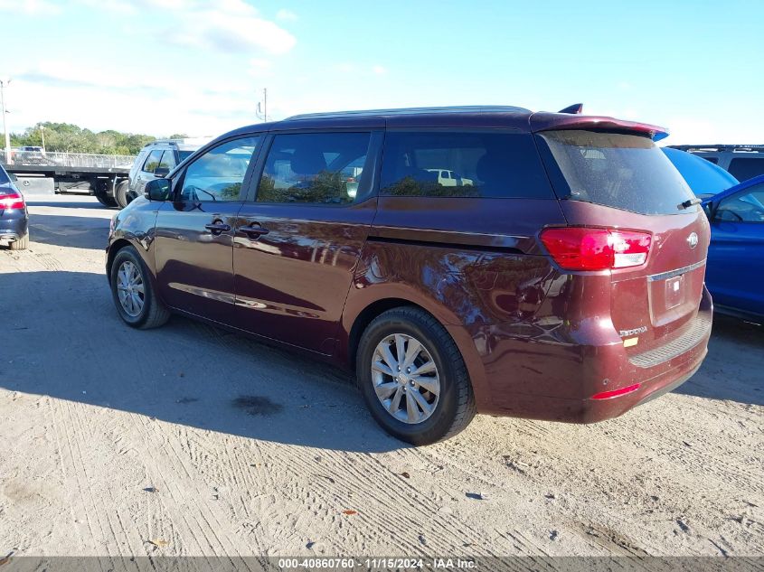 2015 Kia Sedona Lx VIN: KNDMB5C1XF6038452 Lot: 40860760