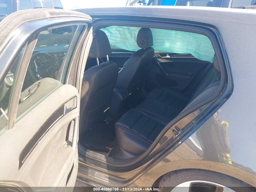 2015 VOLKSWAGEN GOLF GTI 2.0T SE 4-DOOR - 3VW5T7AUXFM001053