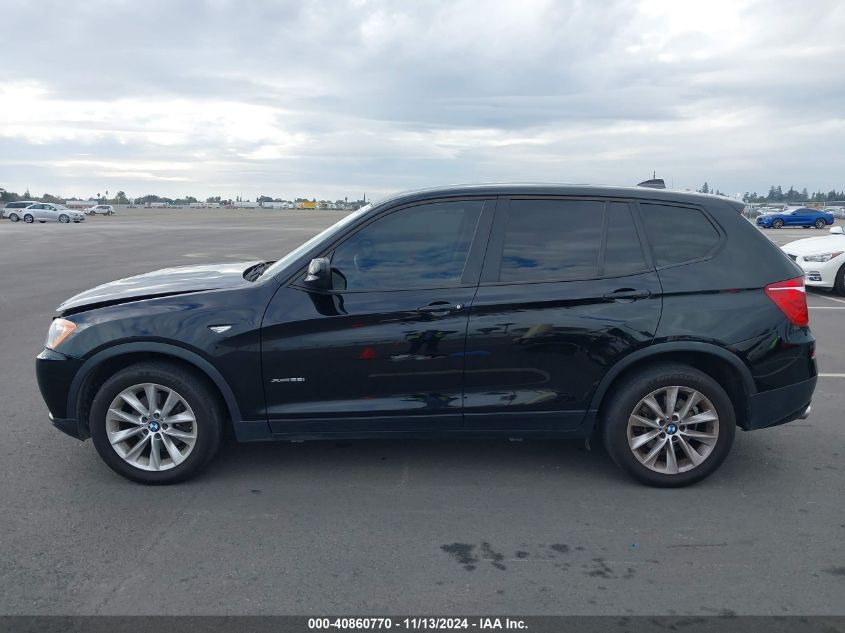 2014 BMW X3 xDrive28I VIN: 5UXWX9C5XE0D38824 Lot: 40860770