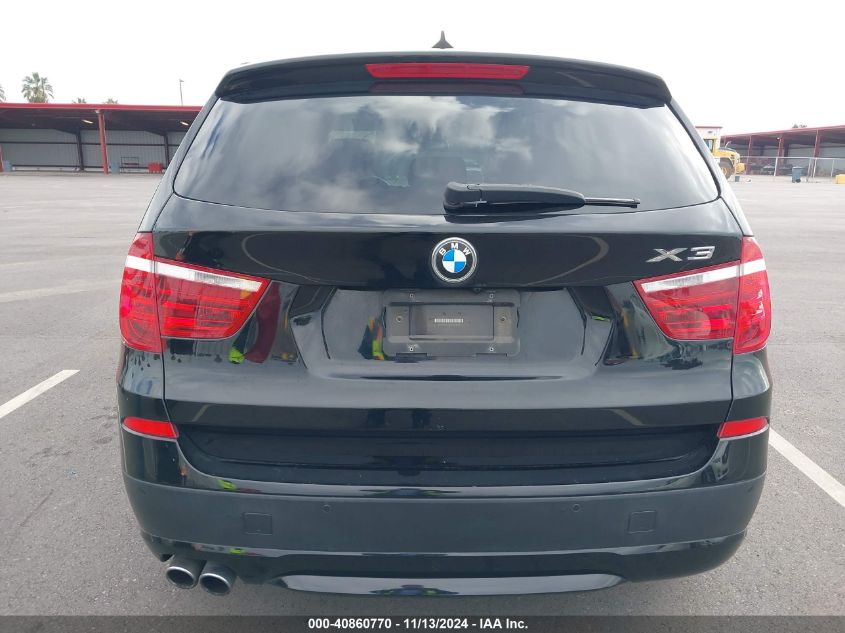 2014 BMW X3 xDrive28I VIN: 5UXWX9C5XE0D38824 Lot: 40860770