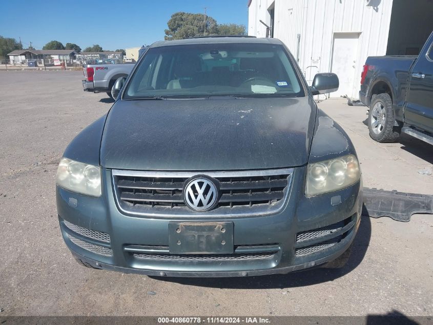 2004 Volkswagen Touareg V6 VIN: WVGBC67L54D022489 Lot: 40860778