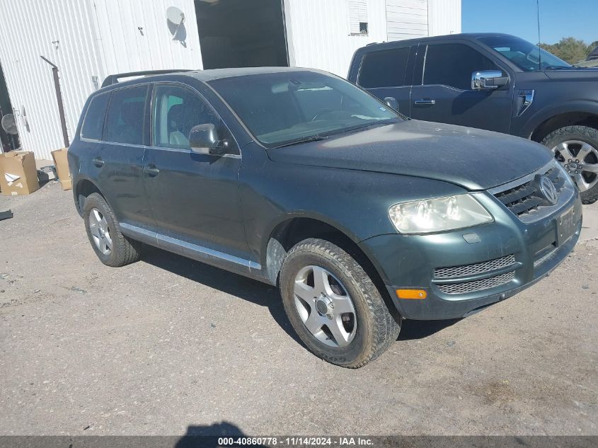 2004 Volkswagen Touareg V6 VIN: WVGBC67L54D022489 Lot: 40860778