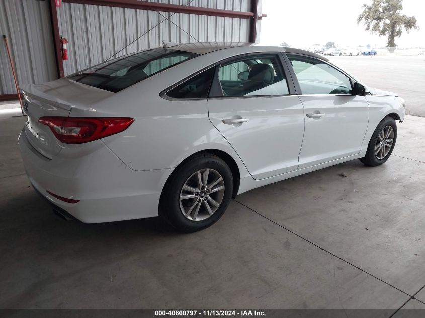 2016 HYUNDAI SONATA SE - 5NPE24AF5GH347377