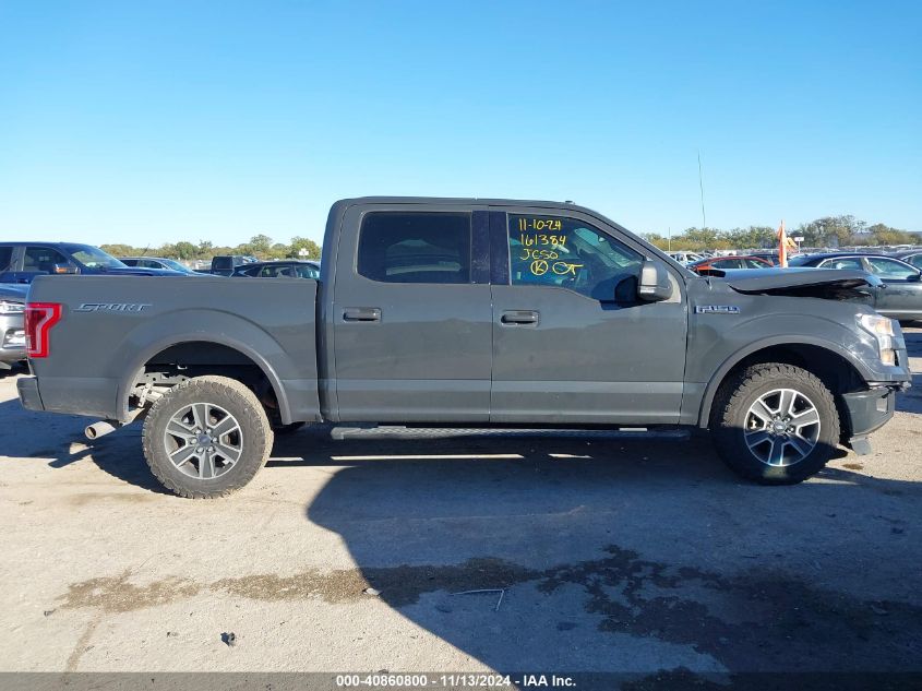 2016 Ford F-150 Xlt VIN: 1FTEW1CF4GKF17486 Lot: 40860800