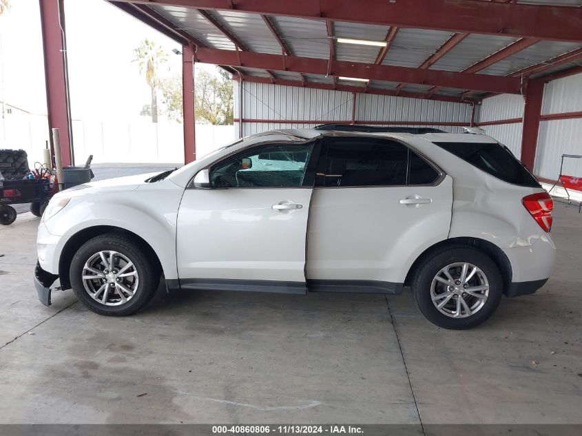 2016 Chevrolet Equinox Lt VIN: 2GNALCEK9G1141291 Lot: 40860806