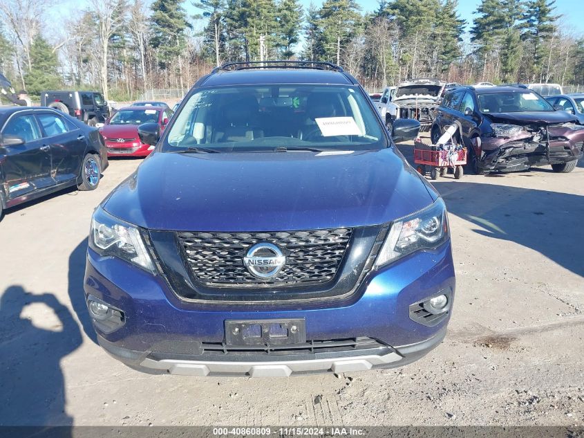 2019 Nissan Pathfinder Sl VIN: 5N1DR2MM5KC654814 Lot: 40860809