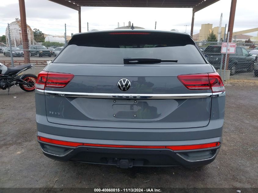 2022 Volkswagen Atlas Cross Sport 3.6L V6 Se W/Technology VIN: 1V2JE2CA0NC223309 Lot: 40860815