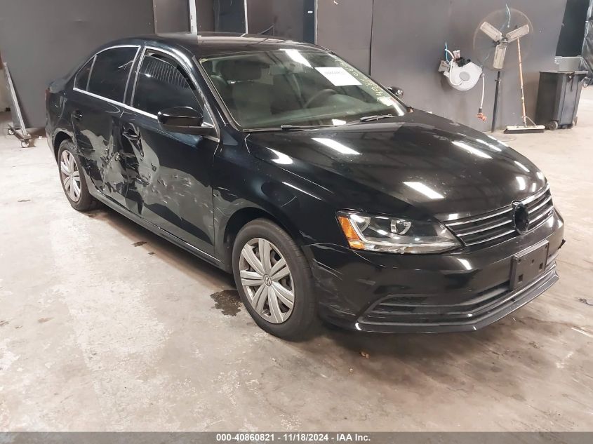 VIN 3VW167AJ7HM316228 2017 Volkswagen Jetta, 1.4T S no.1