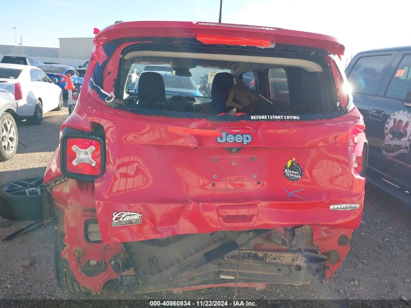 VIN ZACNJABB5KPJ98771 2019 JEEP RENEGADE LATITUDE FWD