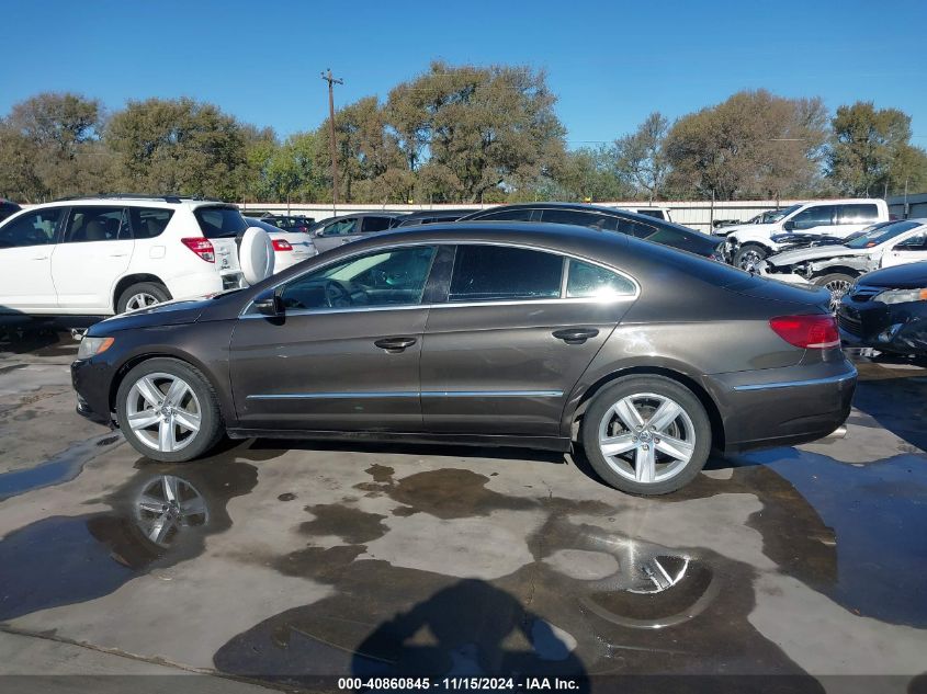 2013 Volkswagen Cc 2.0T Sport VIN: WVWBP7AN6DE530067 Lot: 40860845