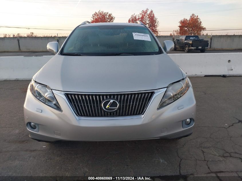 2010 Lexus Rx 350 VIN: JTJZK1BA7A2400315 Lot: 40860869