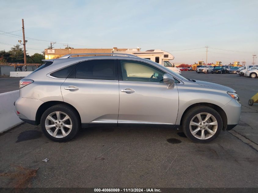 2010 Lexus Rx 350 VIN: JTJZK1BA7A2400315 Lot: 40860869