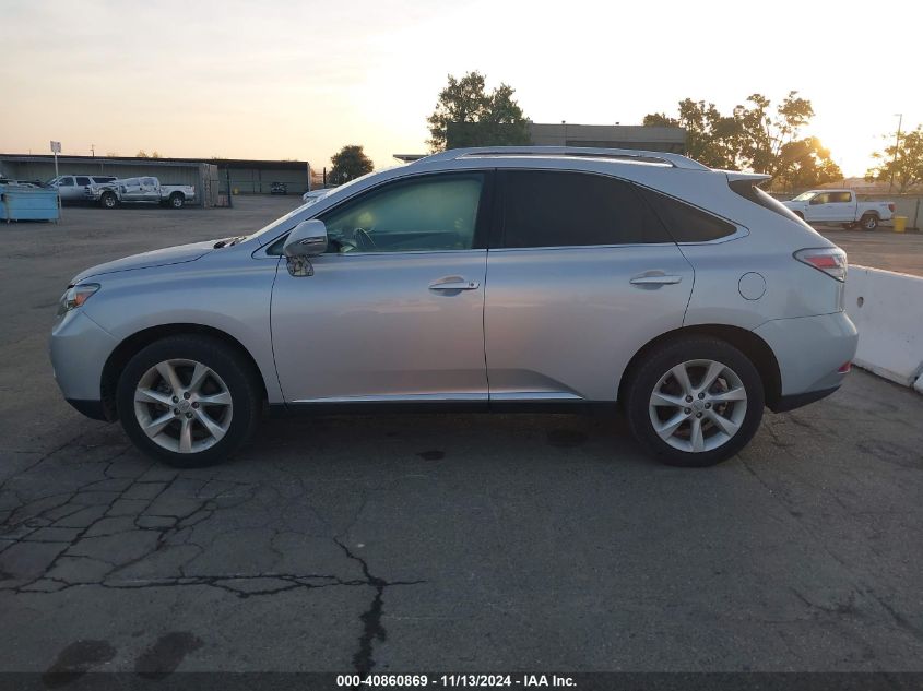 2010 Lexus Rx 350 VIN: JTJZK1BA7A2400315 Lot: 40860869