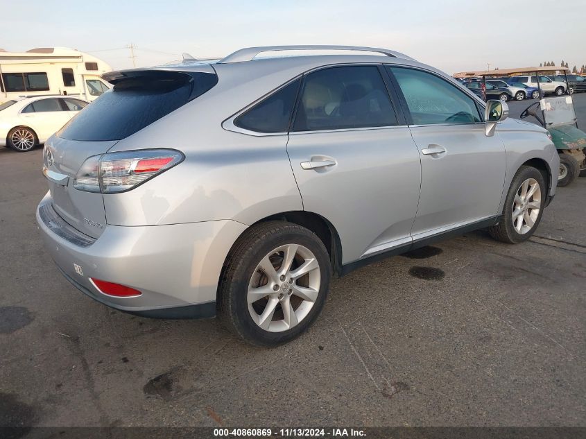 2010 Lexus Rx 350 VIN: JTJZK1BA7A2400315 Lot: 40860869