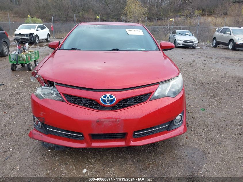 VIN 4T1BD1FK5EU121050 2014 Toyota Camry, Hybrid Se... no.12