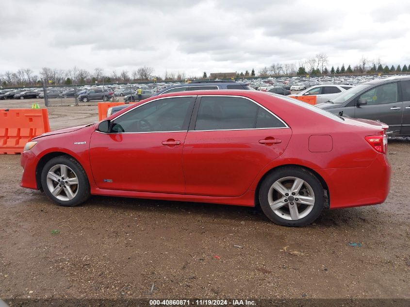 VIN 4T1BD1FK5EU121050 2014 Toyota Camry, Hybrid Se... no.14