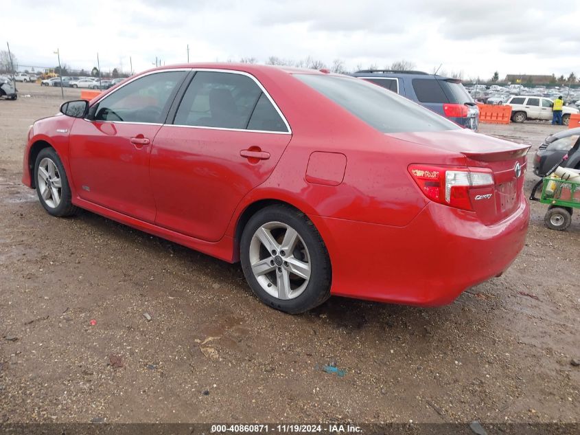 VIN 4T1BD1FK5EU121050 2014 Toyota Camry, Hybrid Se... no.3