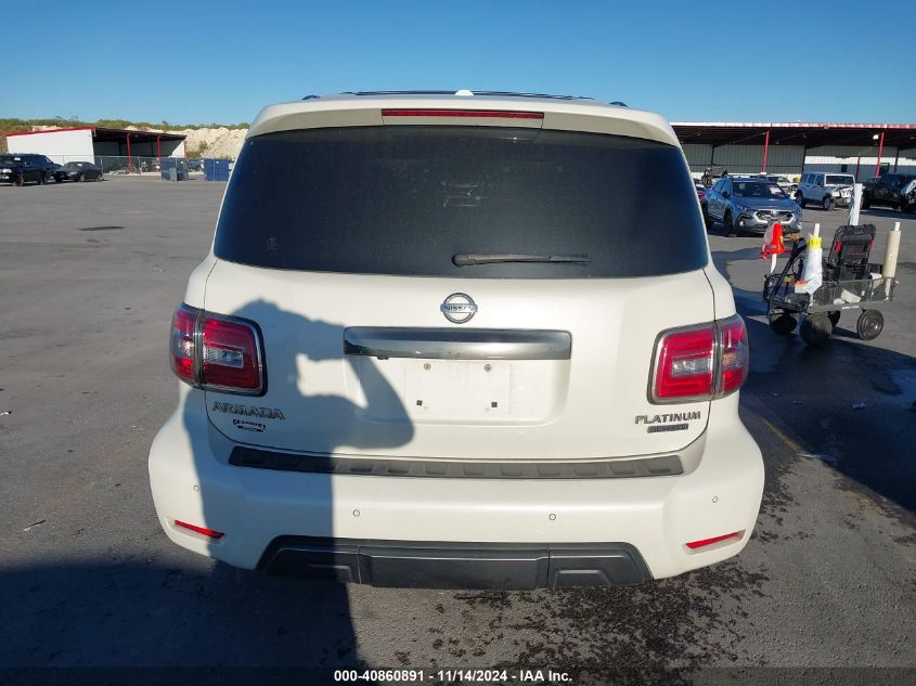 2019 Nissan Armada Platinum VIN: JN8AY2NF5K9352998 Lot: 40860891