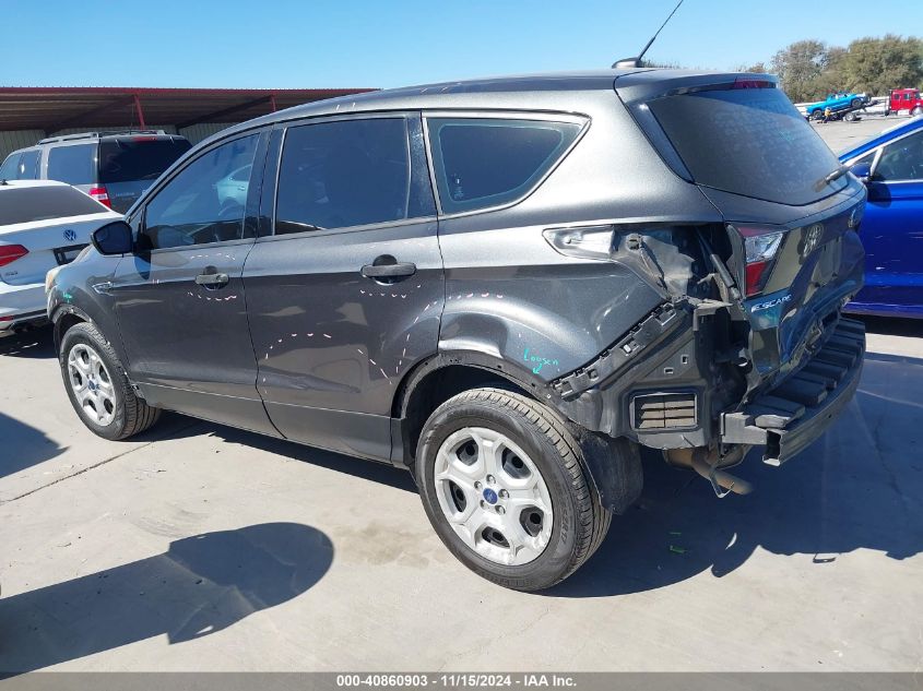 2017 Ford Escape S VIN: 1FMCU0F72HUE94674 Lot: 40860903