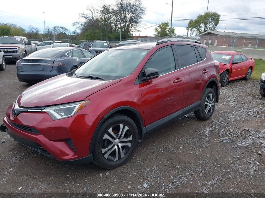 VIN 2T3ZFREVXJW509444 2018 Toyota RAV4, LE no.2