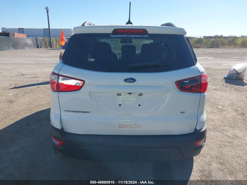 2021 Ford Ecosport Se VIN: MAJ3S2GE9MC424680 Lot: 40860910