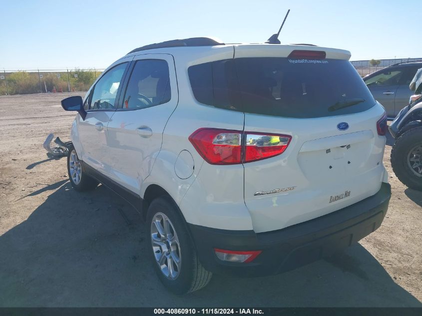 VIN MAJ3S2GE9MC424680 2021 Ford Ecosport, SE no.3