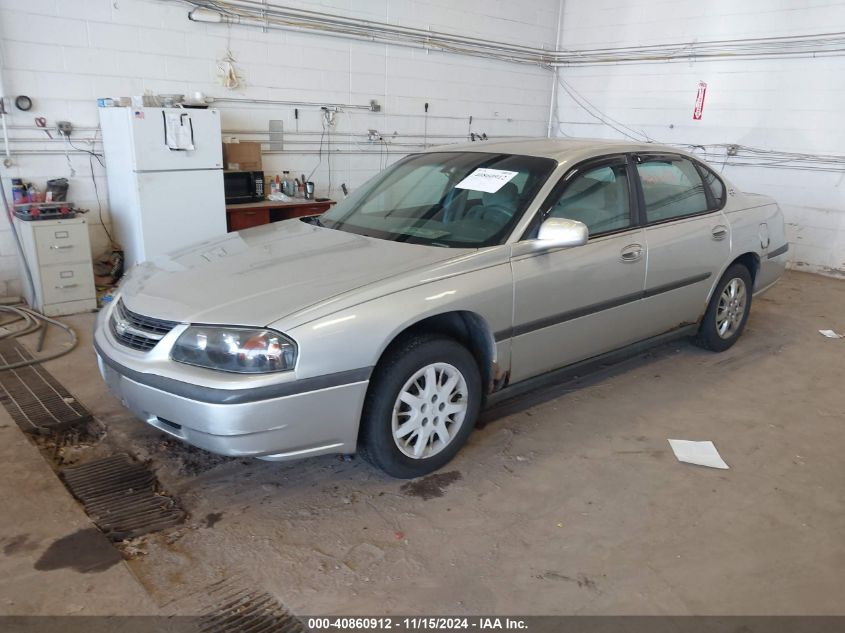 2004 Chevrolet Impala VIN: 2G1WF52E149101938 Lot: 40860912