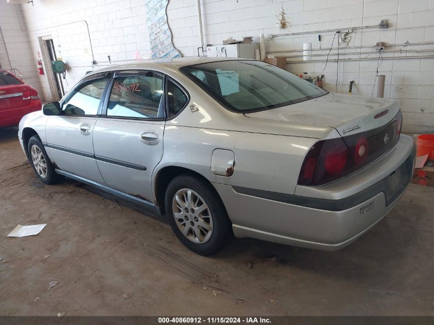 2004 Chevrolet Impala VIN: 2G1WF52E149101938 Lot: 40860912