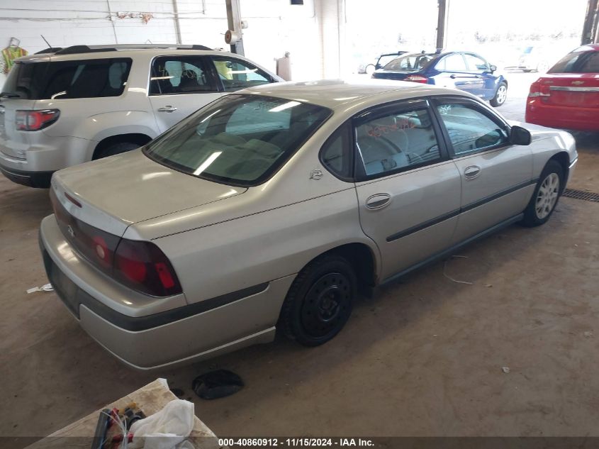 2004 Chevrolet Impala VIN: 2G1WF52E149101938 Lot: 40860912