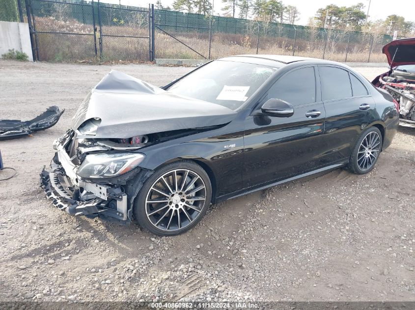 VIN 55SWF6EB1JU244702 2018 Mercedes-Benz AMG C 43,... no.2