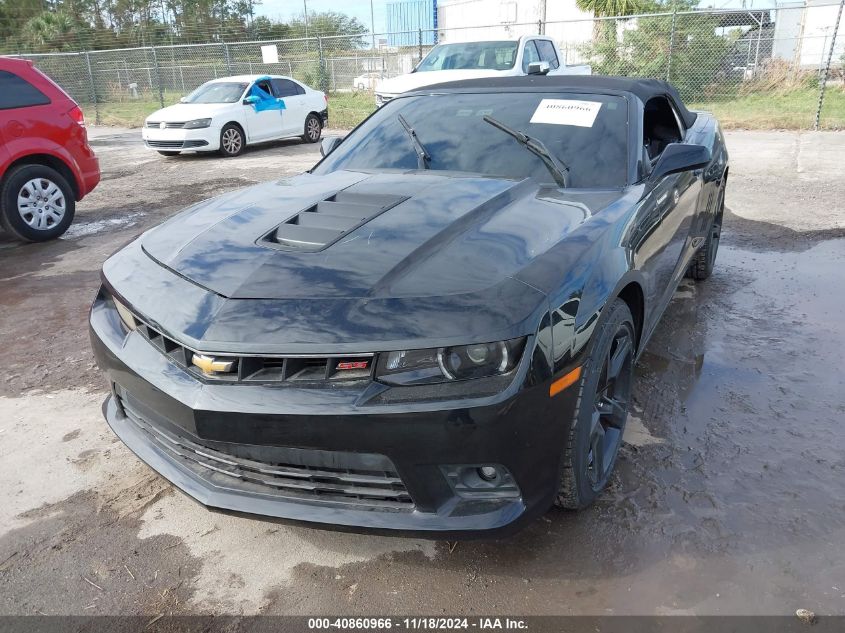 2014 Chevrolet Camaro 2Ss VIN: 2G1FK3DJ4E9204170 Lot: 40860966