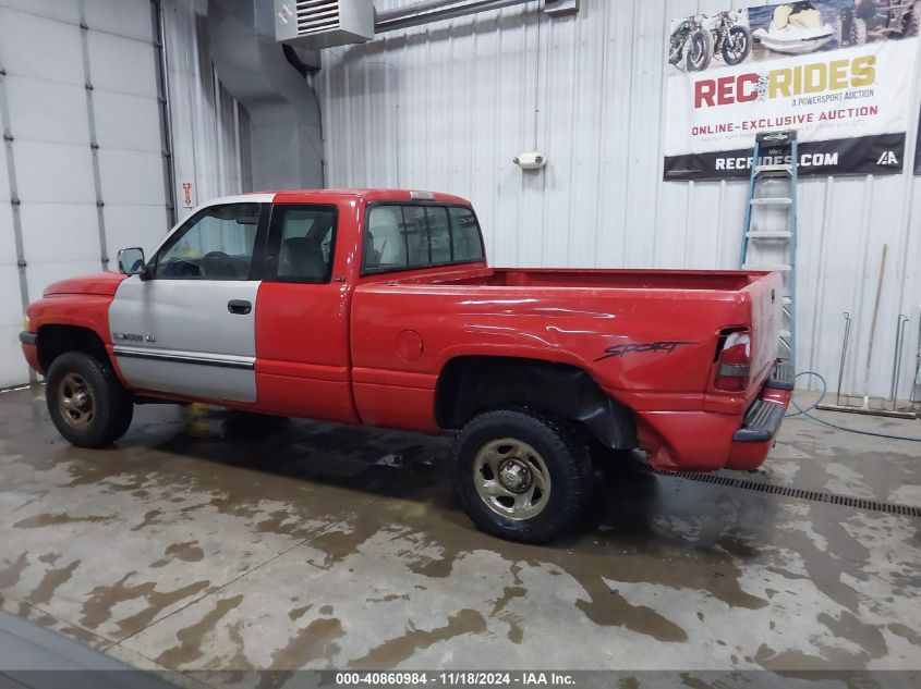 1996 Dodge Ram 1500 VIN: 1B7HF13Y6TJ131926 Lot: 40860984