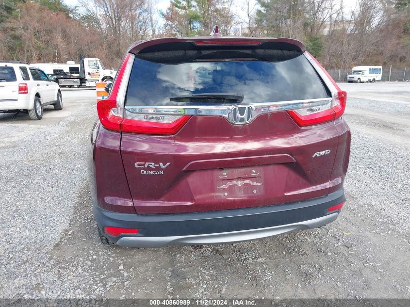 2019 Honda Cr-V Ex VIN: 7FARW2H53KE062826 Lot: 40860989